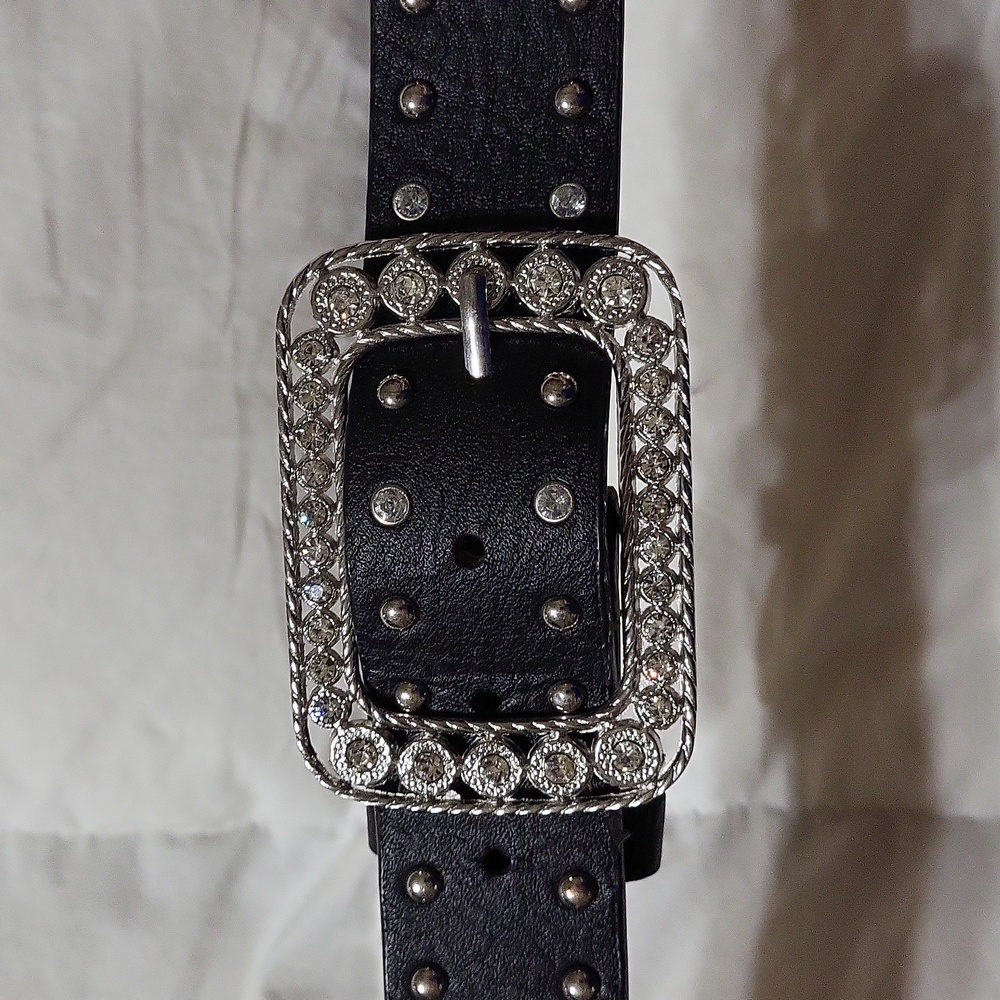 Another Line Inc women's belt, XL, Black